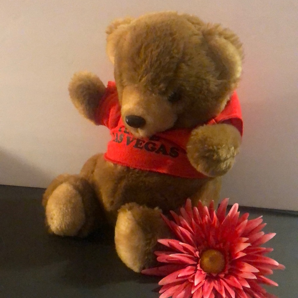 Vintage Roly-Poly Bear Plush Animal California